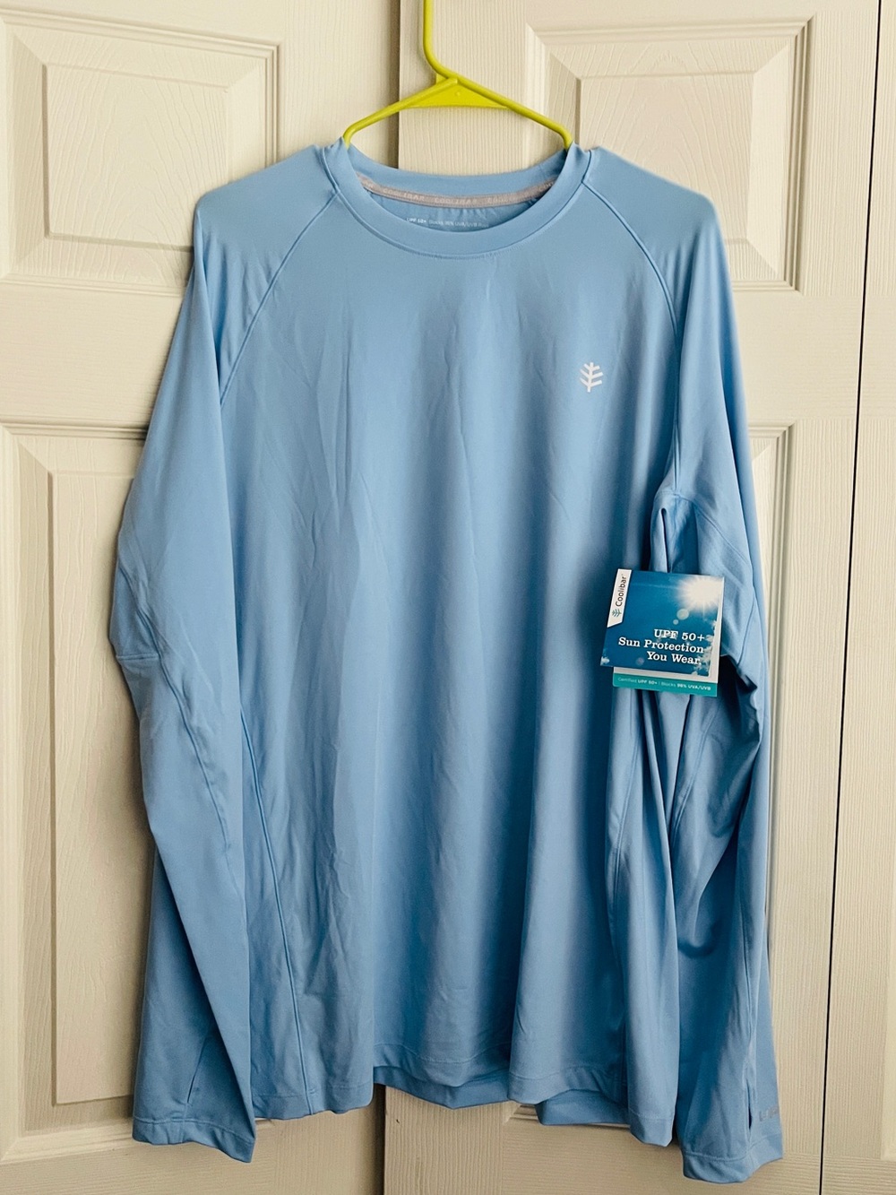Coolibar men’s agility long sleeve performance t-shirt UPF 50+.  #0124-A
